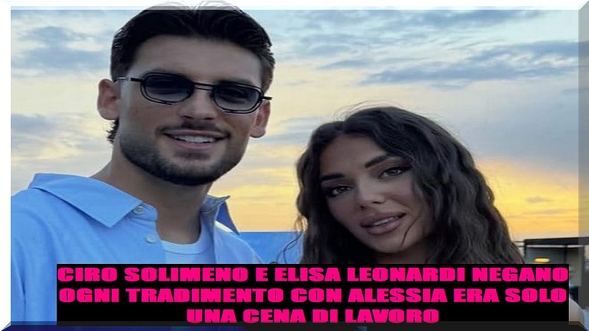Ciro Solimeno e Elisa Leonardi