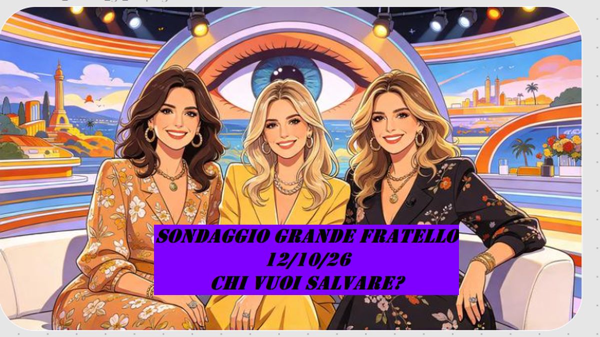 Sondaggio Grande Fratello 12 ottobre